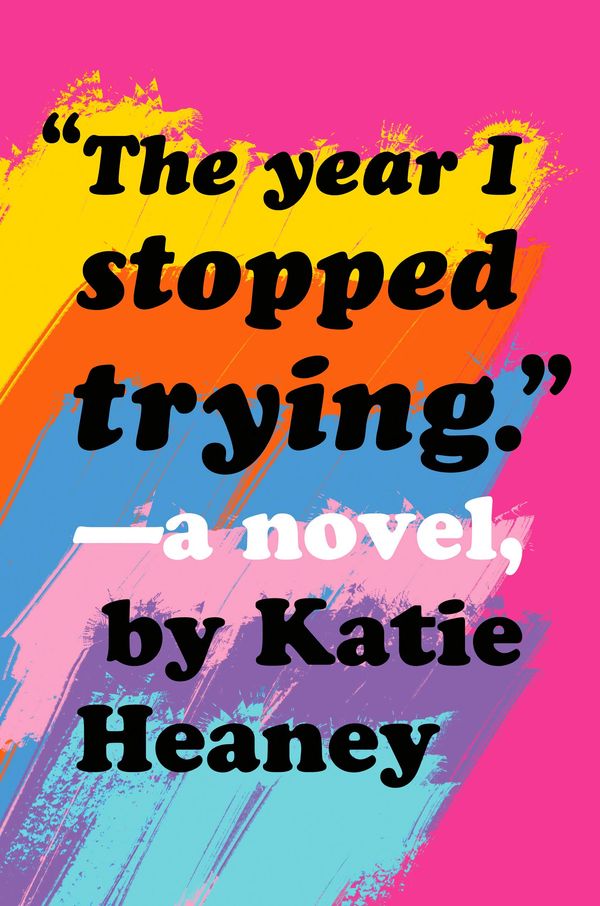 The Year I Stopped Trying Book Cover
