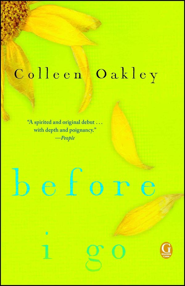 Before I Go Book Cover
