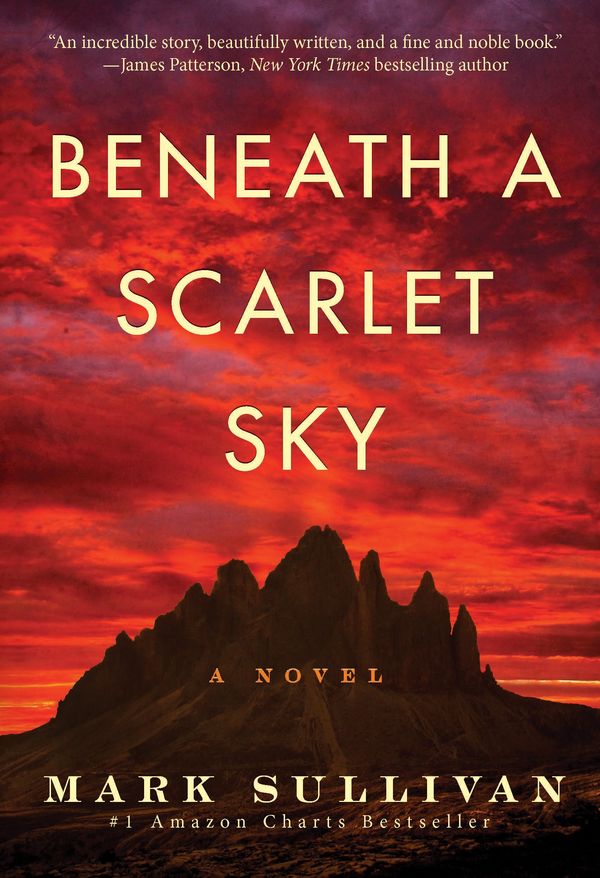 Beneath a Scarlet Sky Book Cover