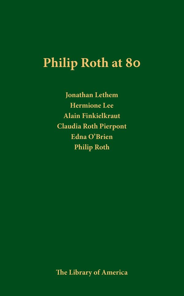 Philip Roth at 80 Book Cover