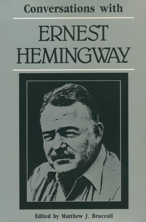 Conversations with Ernest Hemingway Book Cover