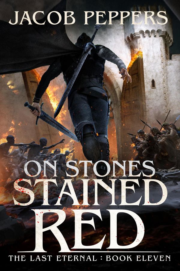 On Stones Stained Red Book Cover