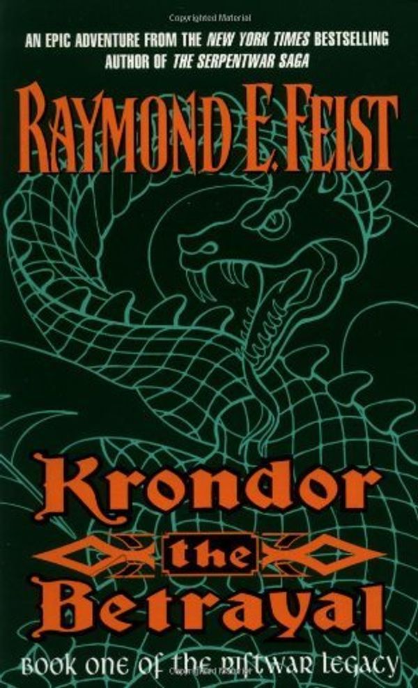 Krondor: The Betrayal cover