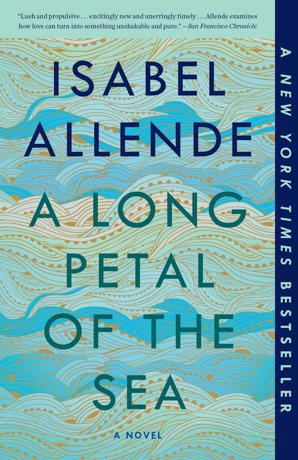 A Long Petal of the Sea Book Cover