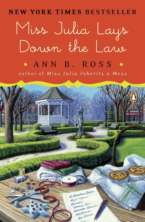 Miss Julia Lays Down the Law Book Cover