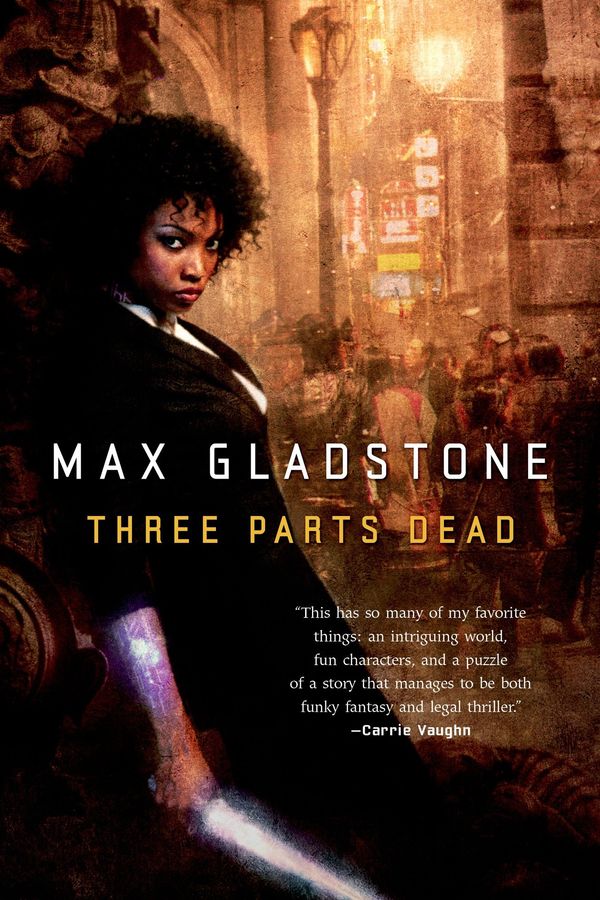 Three Parts Dead Book Cover