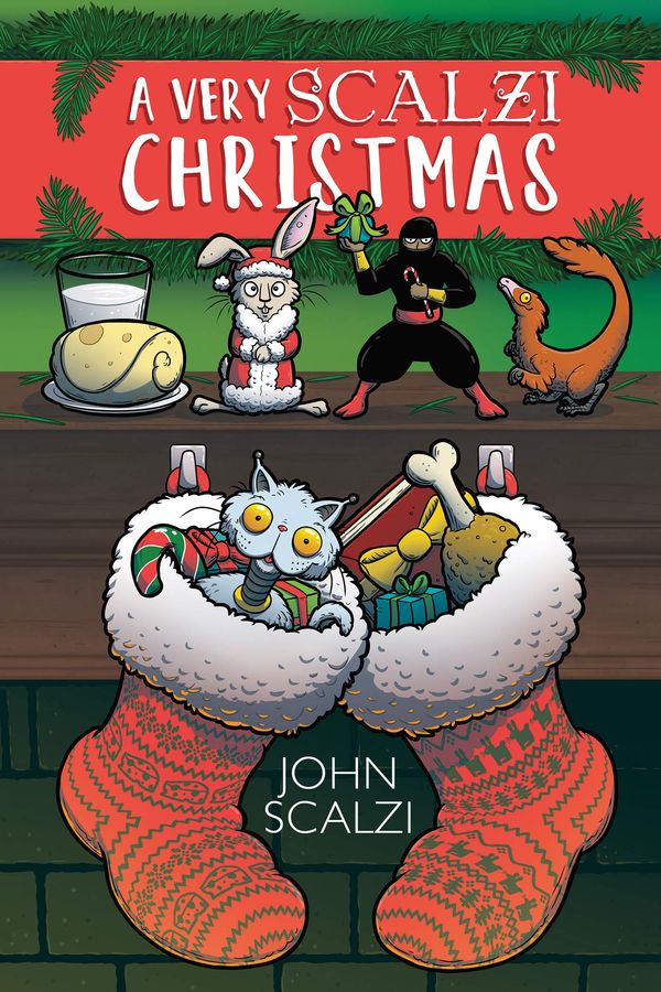 A Very Scalzi Christmas Book Cover