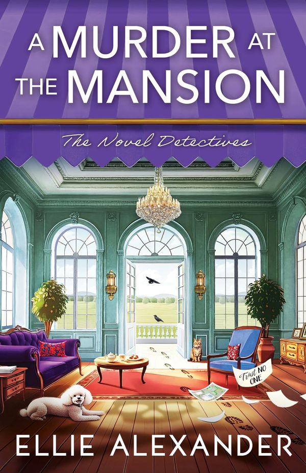 A Murder at the Mansion Book Cover