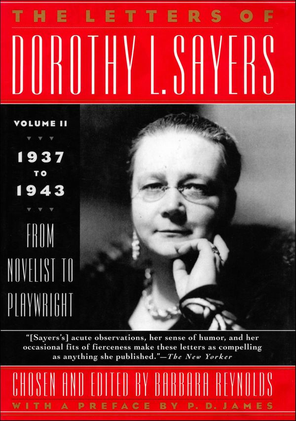 The Letters of Dorothy L. Sayers, Volume II: 1937 to 1943 Book Cover