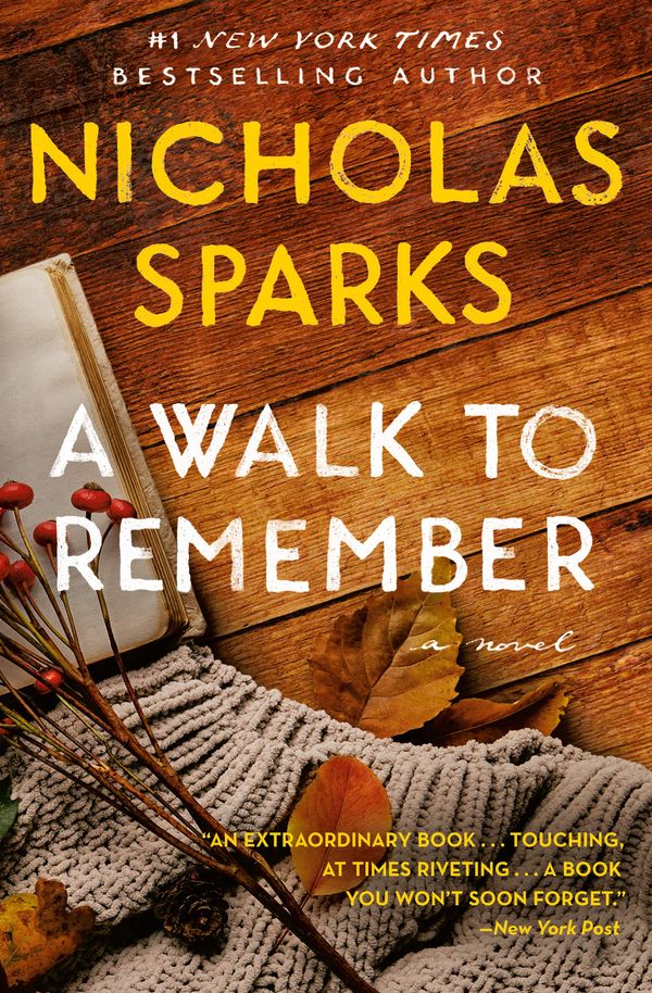A Walk to Remember Book Cover