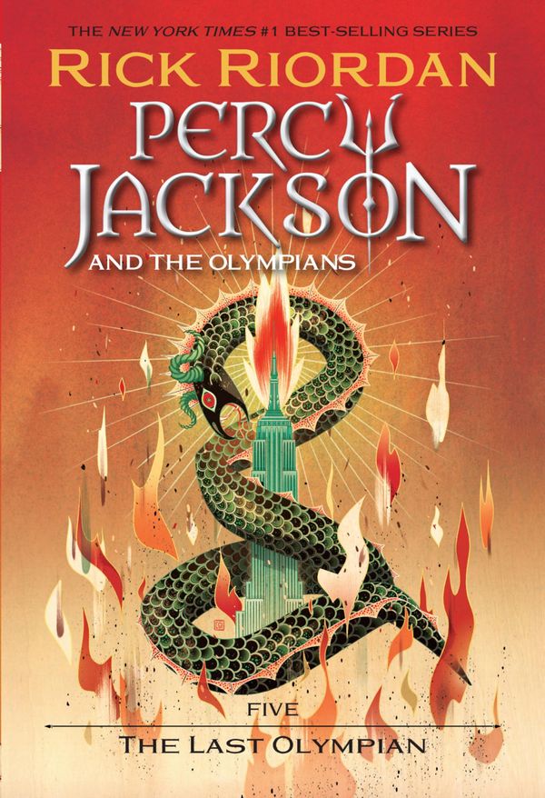 The Last Olympian Book Cover