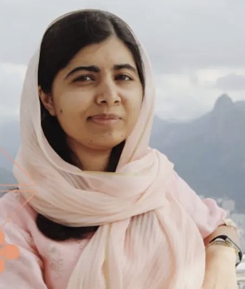Photo of Malala Yousafzai