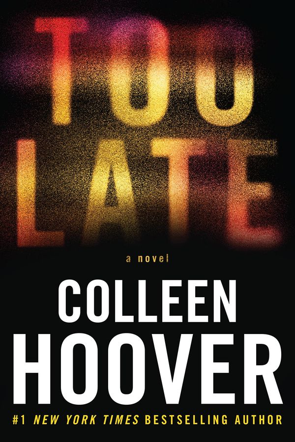 Too Late Book Cover