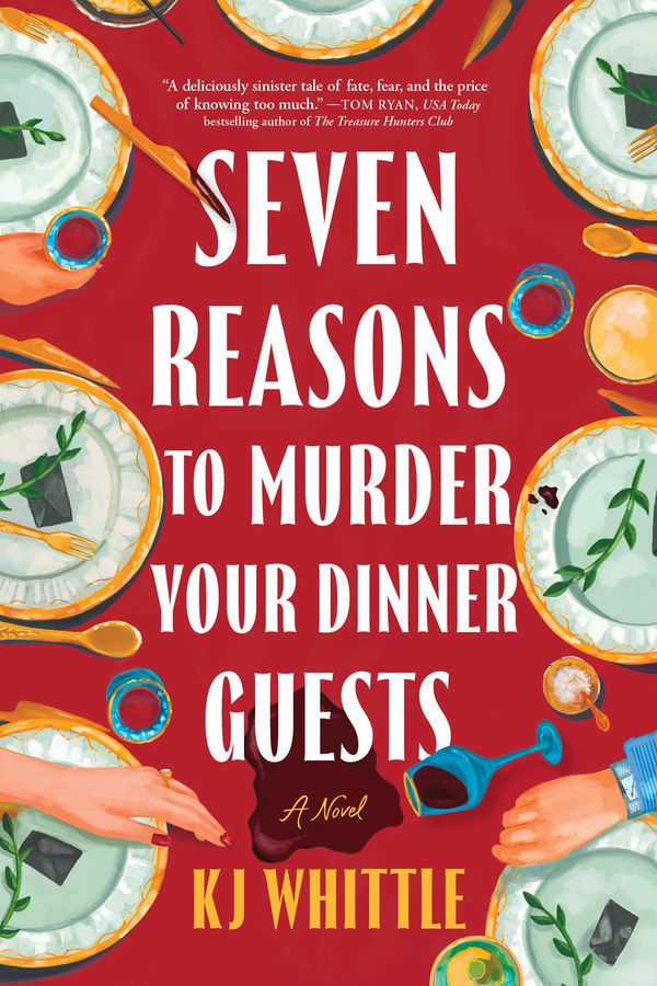 Seven Reasons to Murder Your Dinner Guests Book Cover