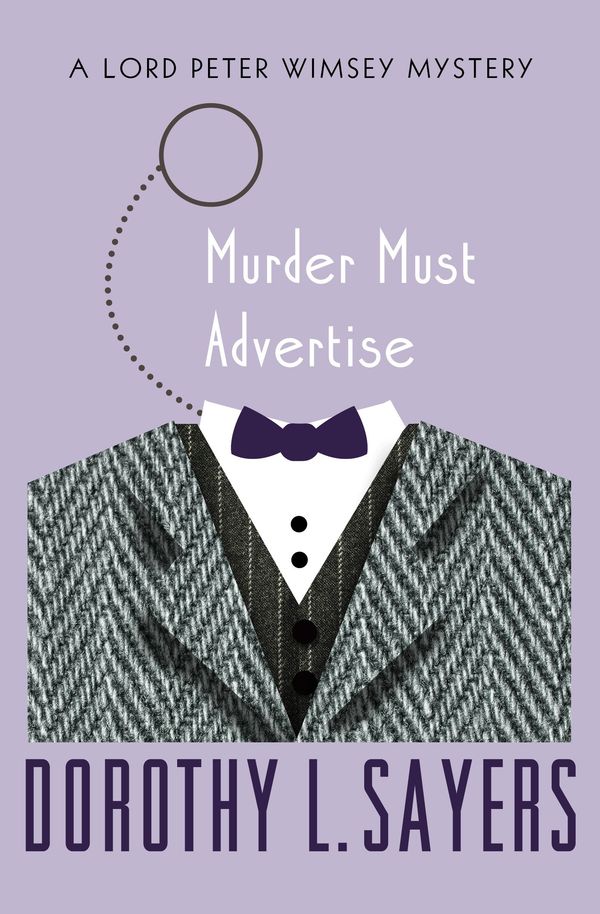 Murder Must Advertise Book Cover