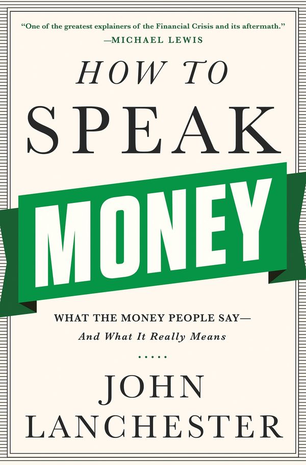 How to Speak Money Book Cover