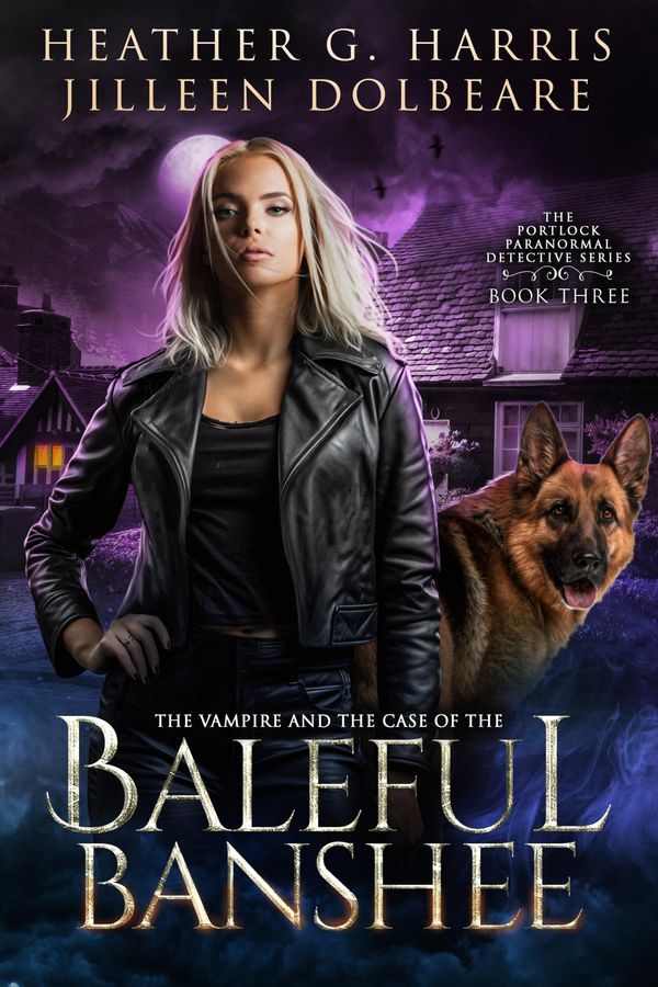 The Vampire and the Case of the Baleful Banshee cover