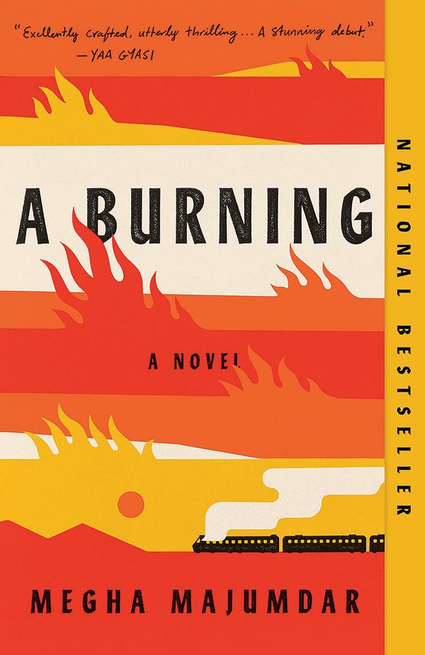 A Burning Book Cover