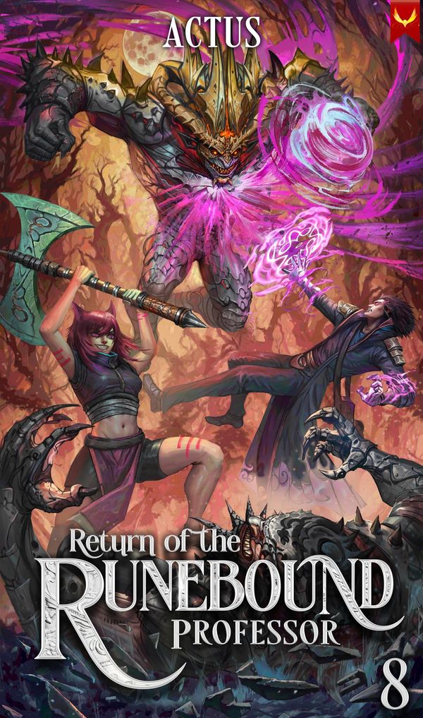 Return of the Runebound Professor 8 Book Cover
