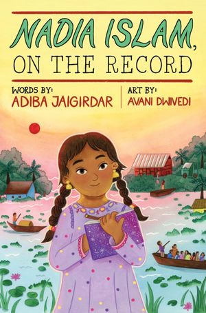 Nadia Islam, on the Record Book Cover