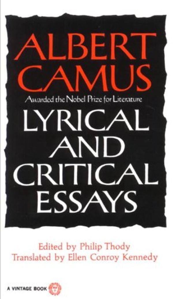 Lyrical and Critical Essays Book Cover