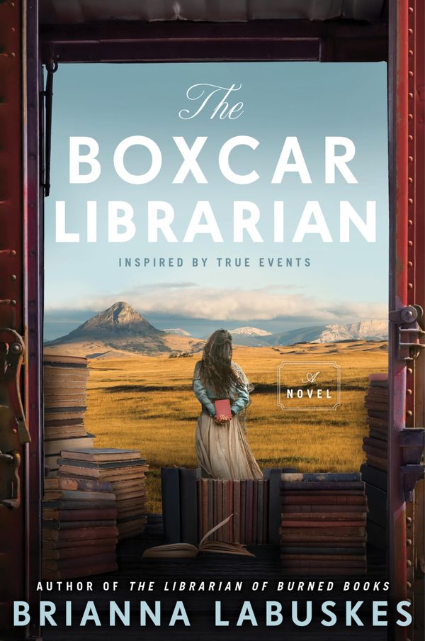The Boxcar Librarian Book Cover