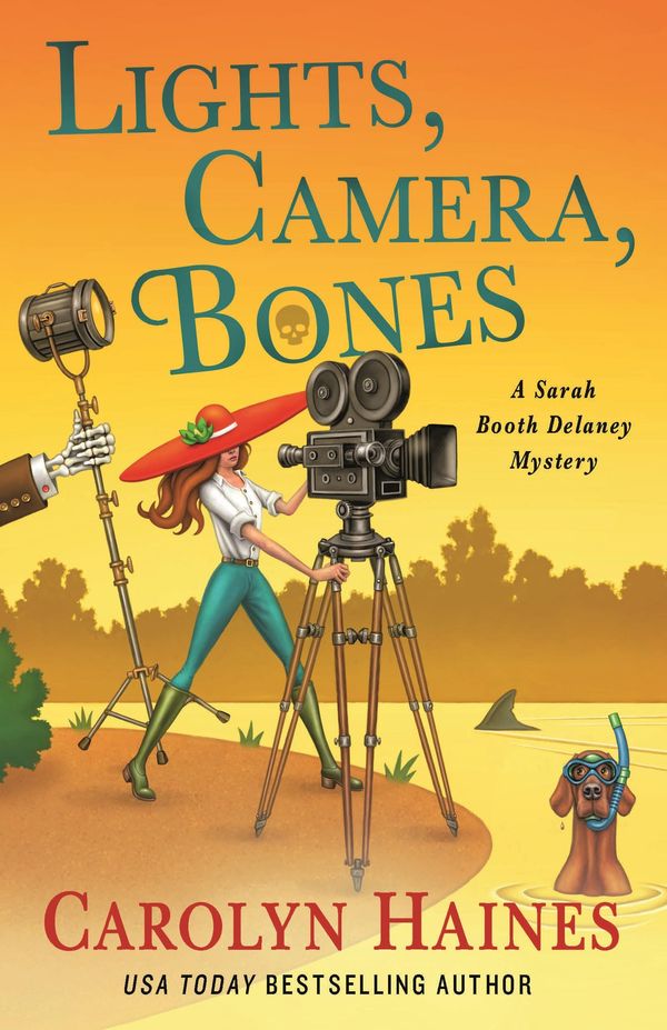 Lights, Camera, Bones Book Cover