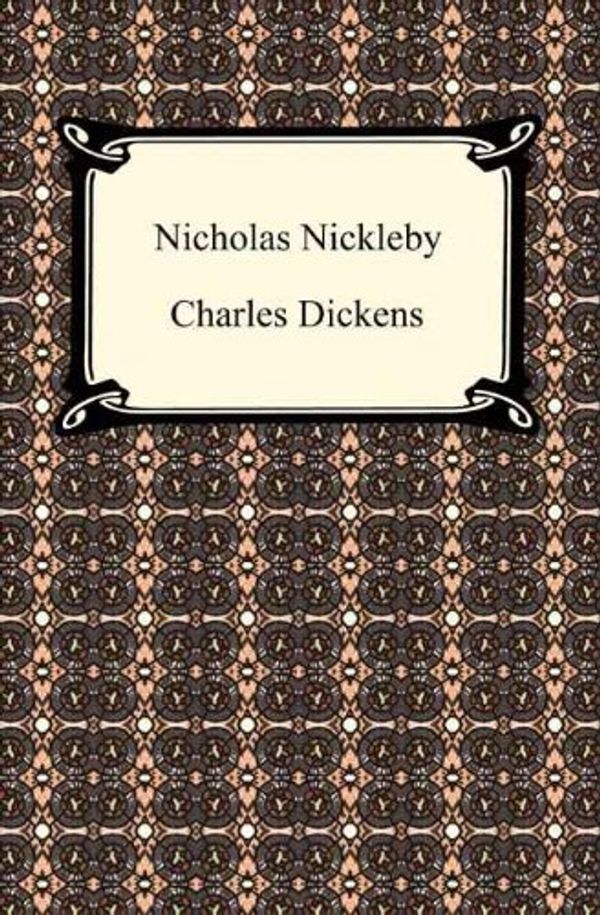 Nicholas Nickleby Book Cover