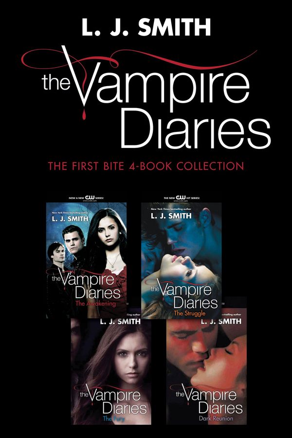 Vampire Diaries: The First Bite 4-Book Collection Book Cover