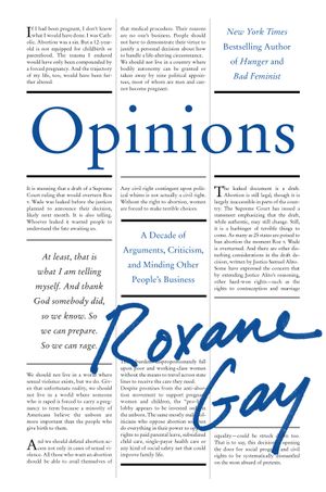 Recent book by Roxane Gay