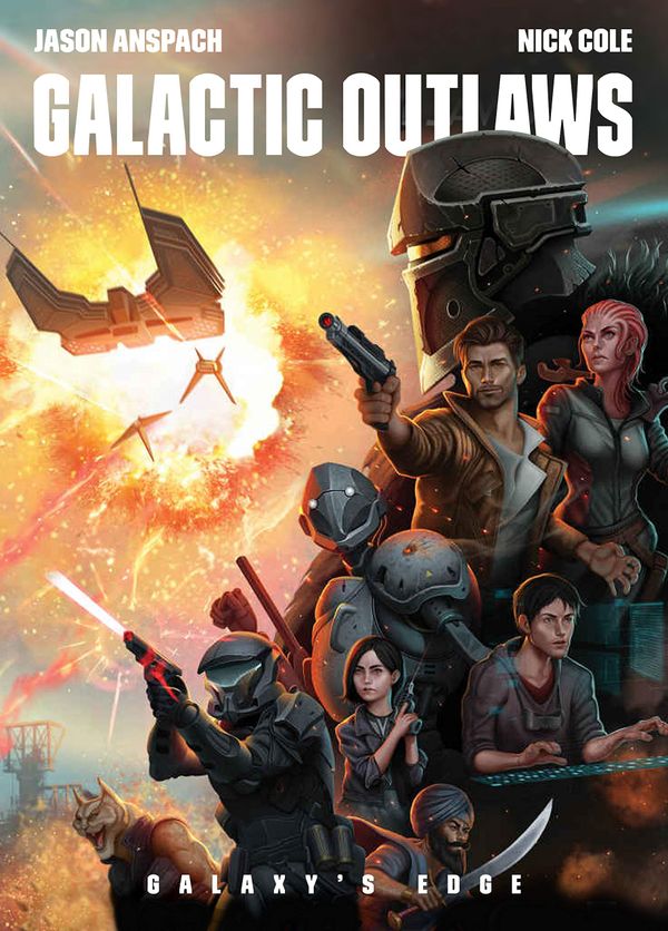 Galactic Outlaws Book Cover