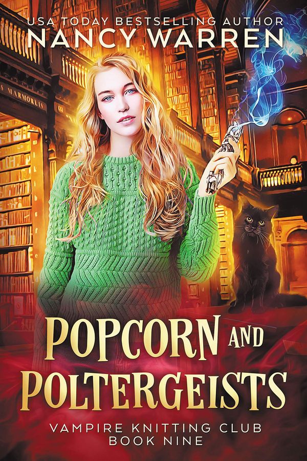 Popcorn and Poltergeists Book Cover