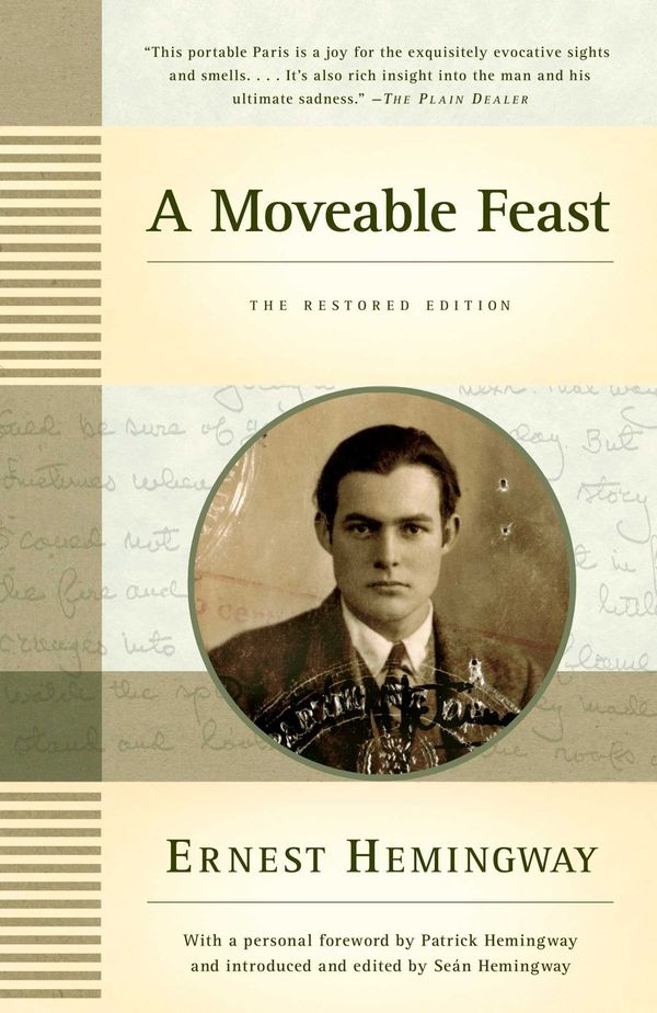 A Moveable Feast: The Restored Edition Book Cover
