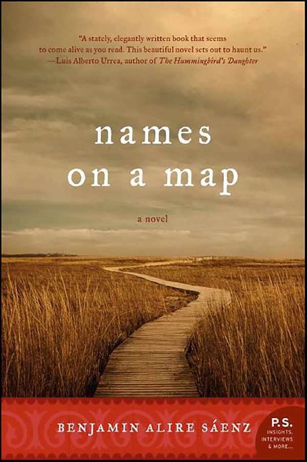 Names on a Map Book Cover
