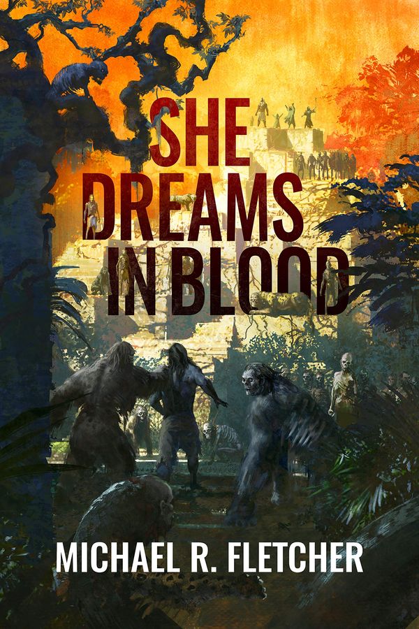 She Dreams in Blood cover