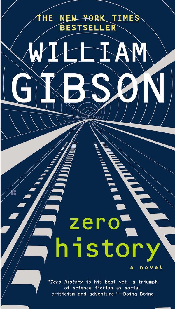 Zero History Book Cover