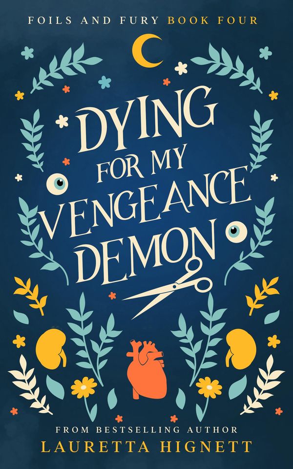 Dying For My Vengeance Demon Book Cover