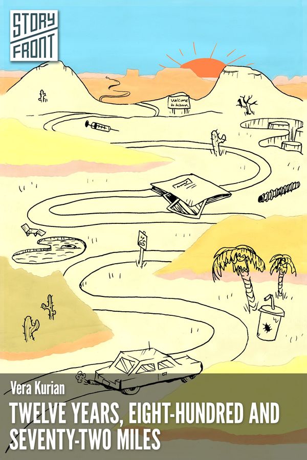 Twelve Years, Eight-hundred and Seventy-two Miles Book Cover