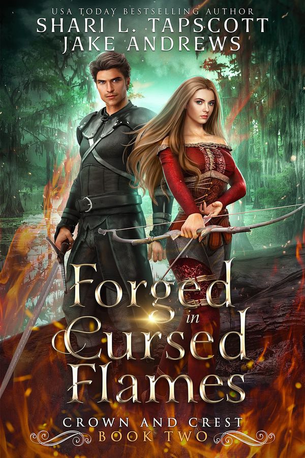 Forged in Cursed Flames Book Cover