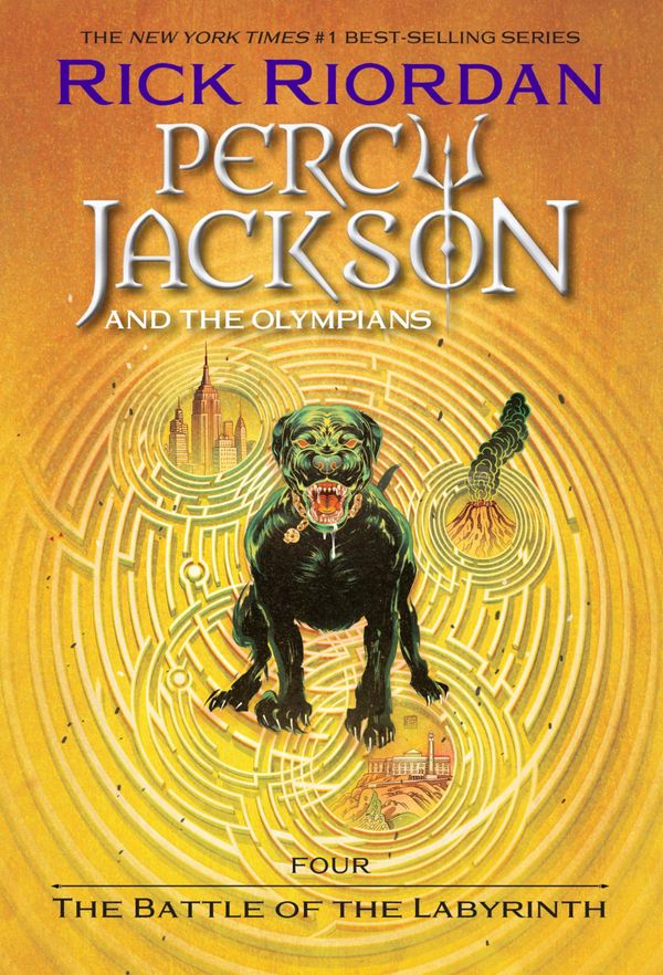 The Battle of the Labyrinth Book Cover