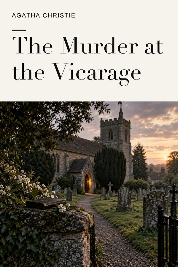 The Murder at the Vicarage cover