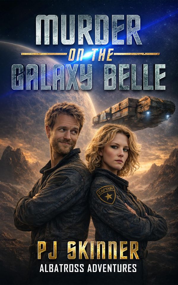 Murder on the Galaxy Belle Book Cover