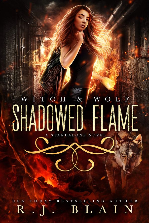 Shadowed Flame Book Cover