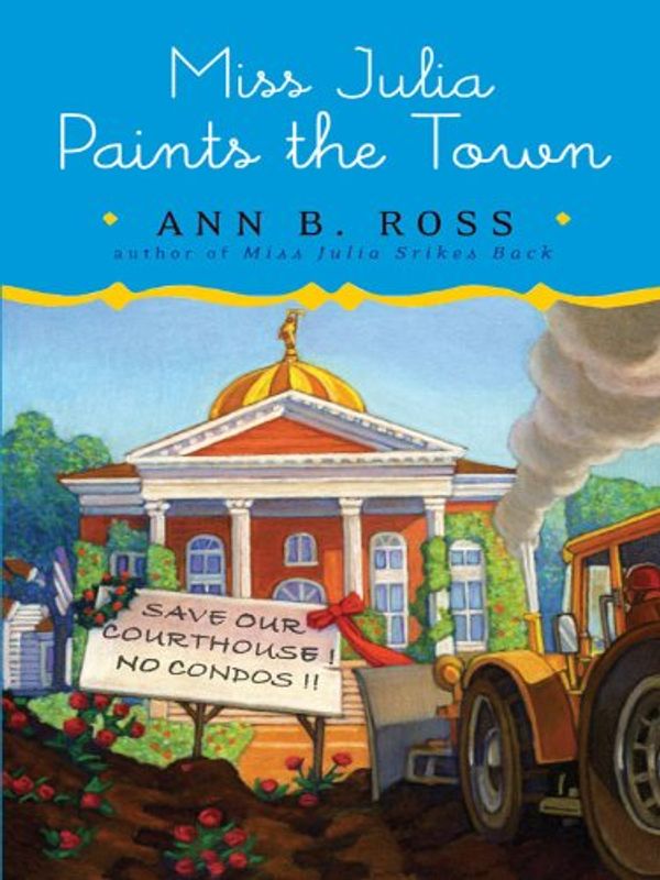 Miss Julia Paints the Town Book Cover