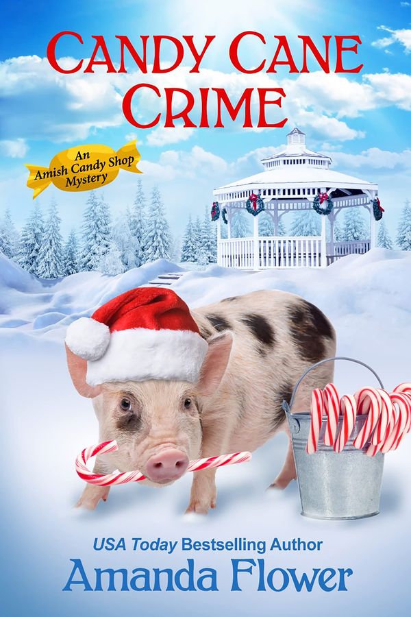 Candy Cane Crime Book Cover