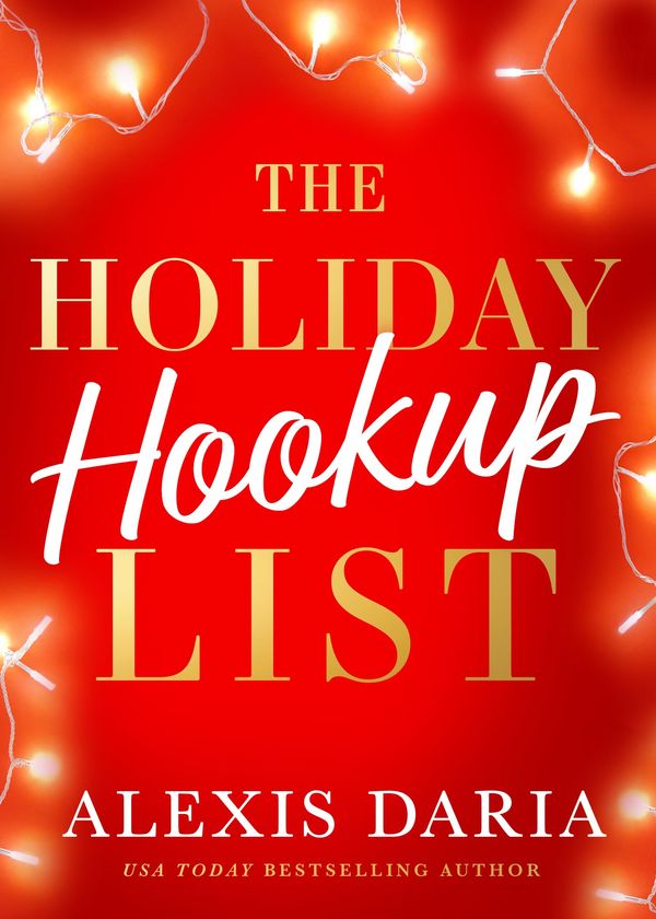 The Holiday Hookup List Book Cover