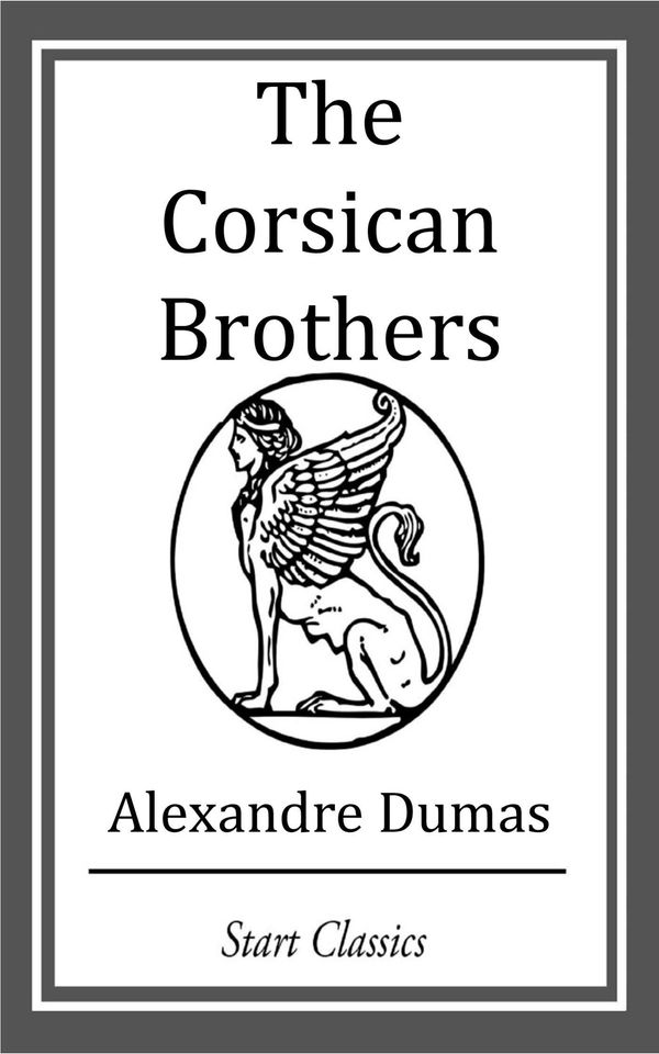The Corsican Brothers Book Cover