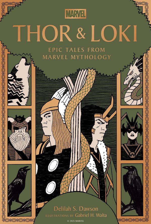 Thor & Loki Book Cover