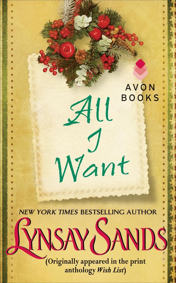 All I Want Book Cover