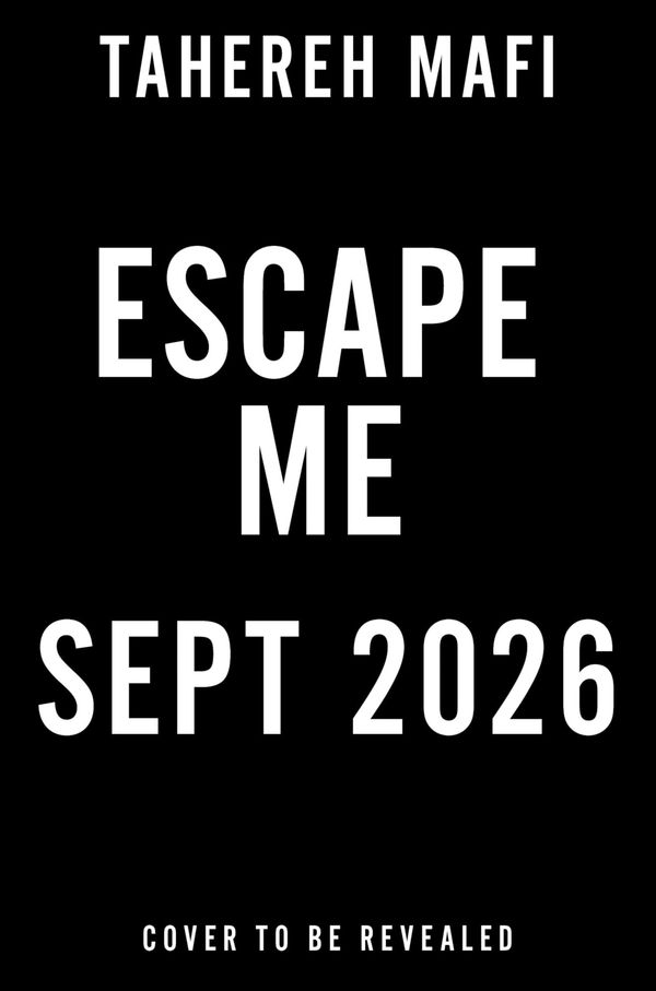Escape Me Book Cover